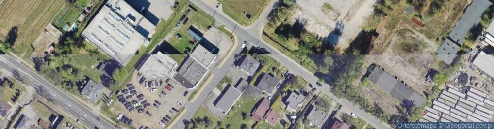 Zdjęcie satelitarne Wałowa ul.