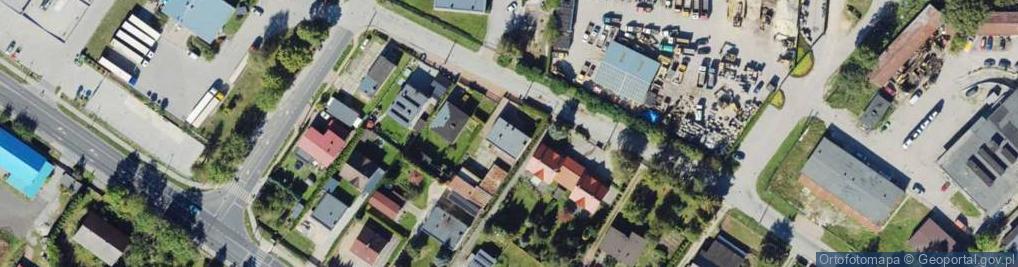 Zdjęcie satelitarne Wałowa ul.