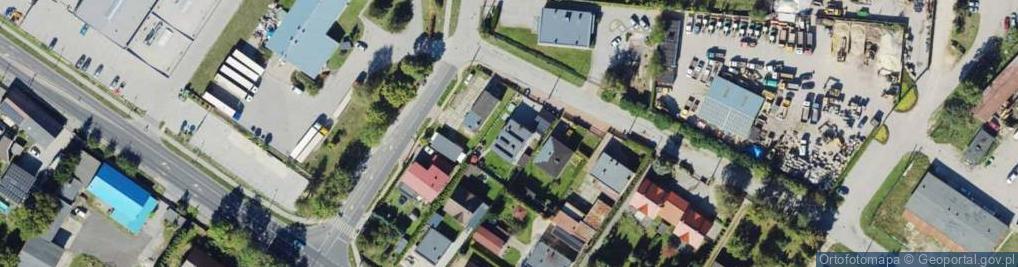 Zdjęcie satelitarne Wałowa ul.