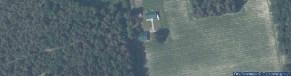 Zdjęcie satelitarne Wacławów Gajówka ul.