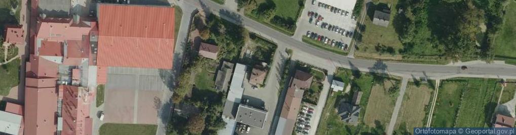 Zdjęcie satelitarne Wadowice Górne ul.