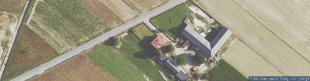 Zdjęcie satelitarne Wągłczew ul.