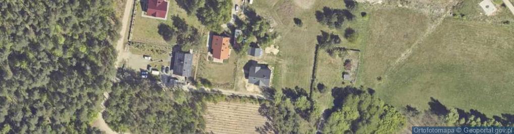 Zdjęcie satelitarne Wąglik-Kolonia ul.