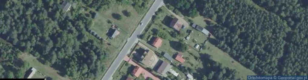 Zdjęcie satelitarne Wąglów ul.