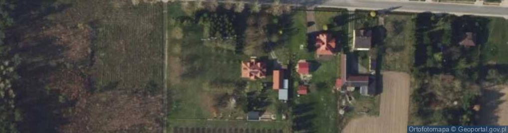 Zdjęcie satelitarne Wągry ul.