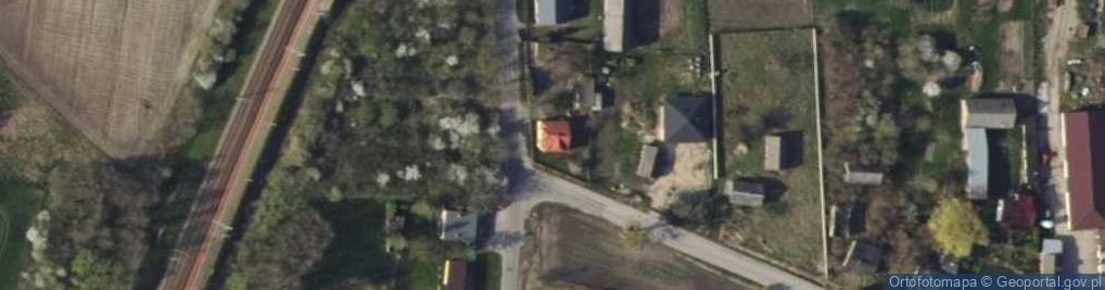 Zdjęcie satelitarne Wągry ul.