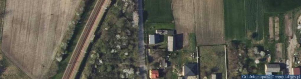 Zdjęcie satelitarne Wągry ul.
