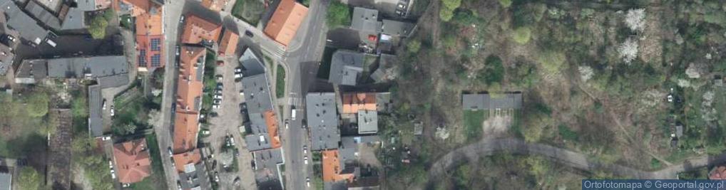 Zdjęcie satelitarne Wąska ul.