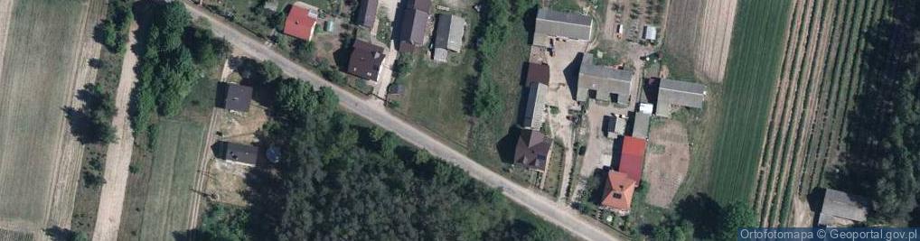 Zdjęcie satelitarne Walentynów ul.