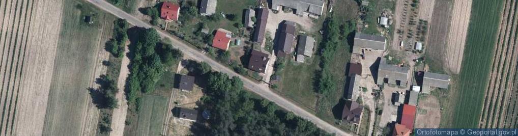 Zdjęcie satelitarne Walentynów ul.
