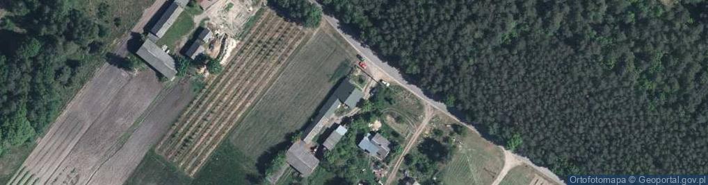 Zdjęcie satelitarne Walentynów ul.