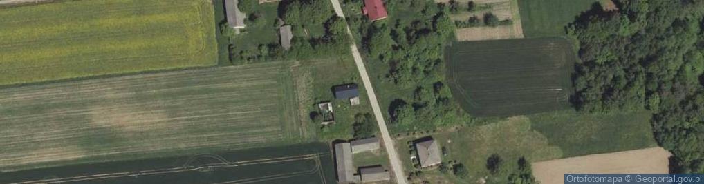 Zdjęcie satelitarne Walentynów ul.