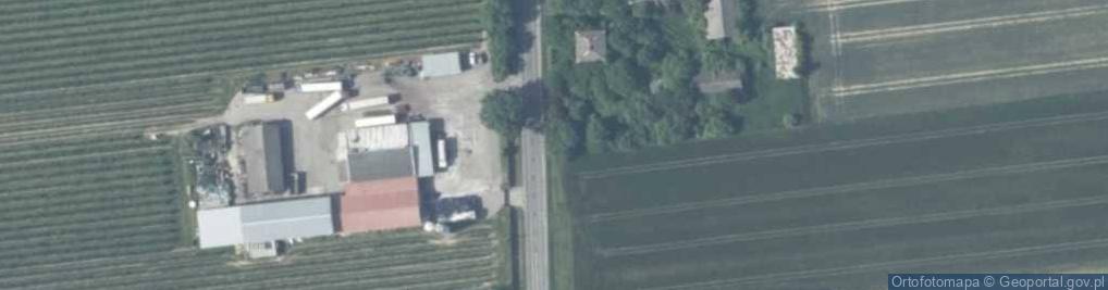 Zdjęcie satelitarne Walentynów ul.