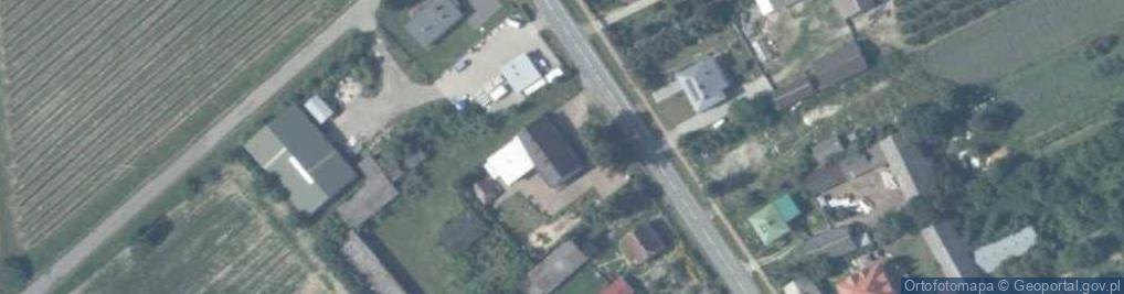 Zdjęcie satelitarne Walentynów ul.