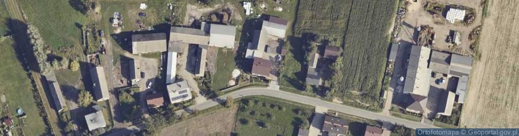 Zdjęcie satelitarne Walentynów ul.