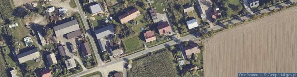 Zdjęcie satelitarne Walentynów ul.