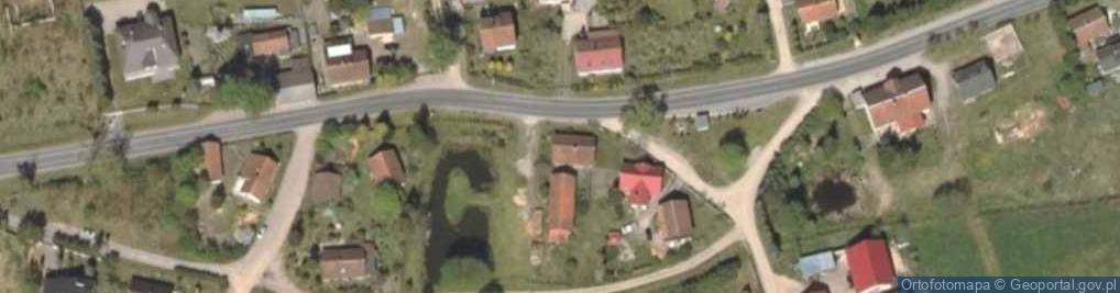 Zdjęcie satelitarne Warkały ul.