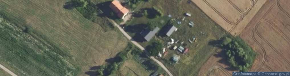 Zdjęcie satelitarne Warmiany ul.