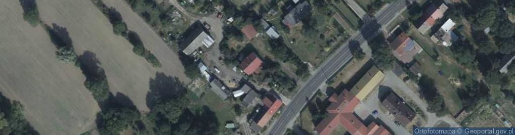 Zdjęcie satelitarne Warnice ul.