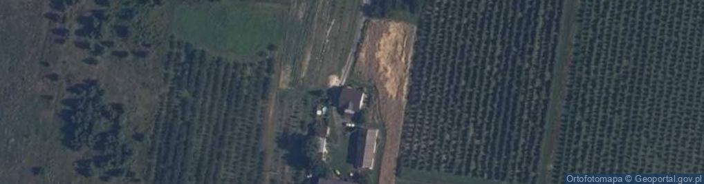 Zdjęcie satelitarne Warpęsy ul.