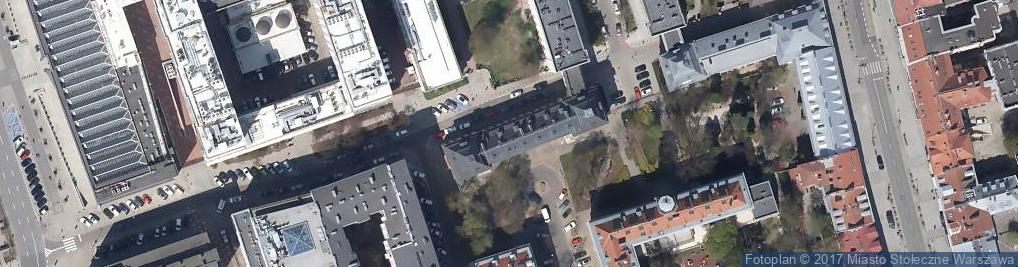 Zdjęcie satelitarne Warecka ul.