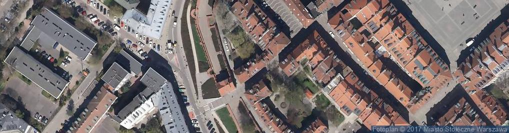 Zdjęcie satelitarne Wąski Dunaj ul.