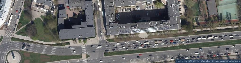 Zdjęcie satelitarne Wawelska ul.