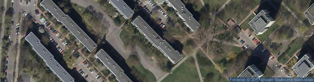 Zdjęcie satelitarne Warneńska ul.