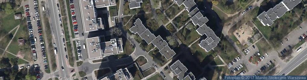 Zdjęcie satelitarne Warchałowskiego Edwarda, prof. ul.