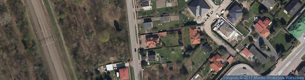 Zdjęcie satelitarne Wałuszewska ul.