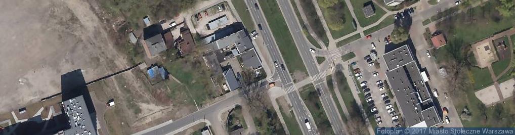 Zdjęcie satelitarne Warszawski Świt ul.