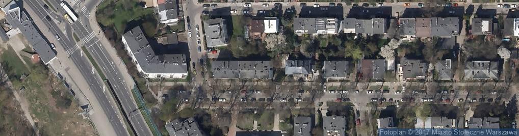 Zdjęcie satelitarne Walecznych ul.