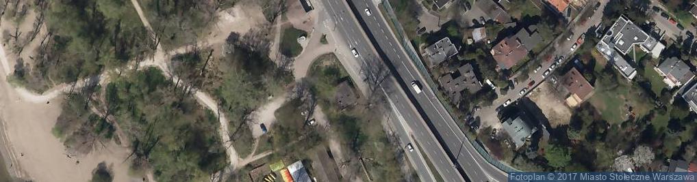 Zdjęcie satelitarne Wał Miedzeszyński ul.