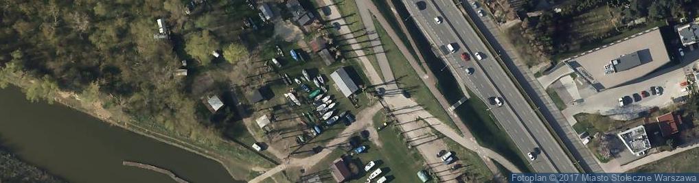 Zdjęcie satelitarne Wał Miedzeszyński ul.