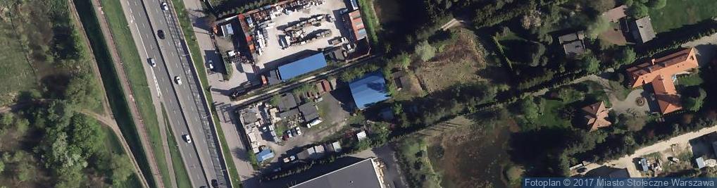 Zdjęcie satelitarne Wał Miedzeszyński ul.
