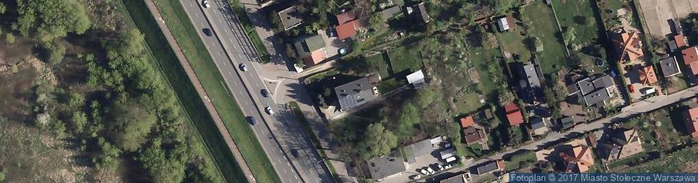 Zdjęcie satelitarne Wał Miedzeszyński ul.