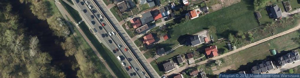 Zdjęcie satelitarne Wał Miedzeszyński ul.