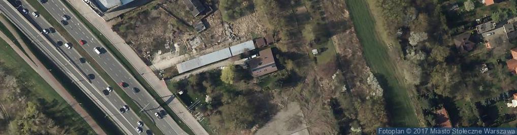 Zdjęcie satelitarne Wał Miedzeszyński ul.
