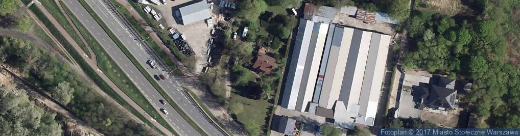 Zdjęcie satelitarne Wał Miedzeszyński ul.