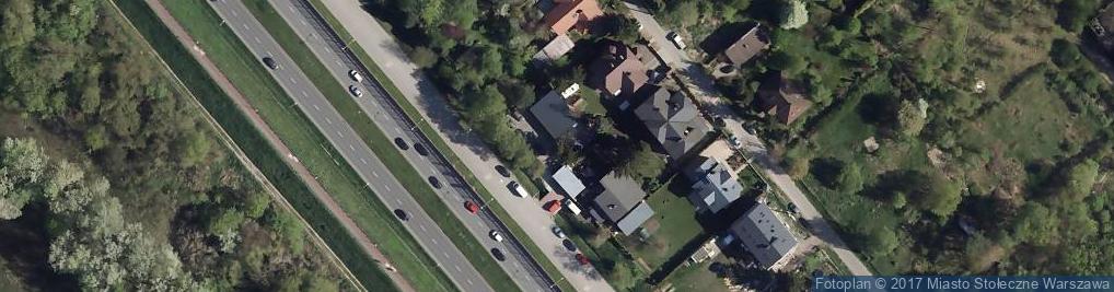 Zdjęcie satelitarne Wał Miedzeszyński ul.