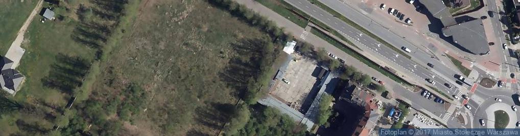 Zdjęcie satelitarne Wał Miedzeszyński ul.