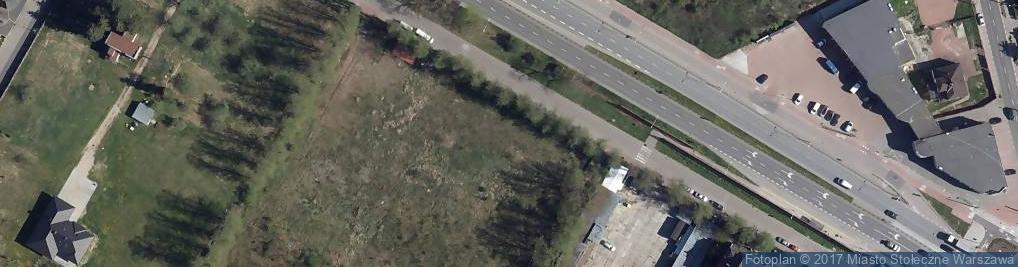 Zdjęcie satelitarne Wał Miedzeszyński ul.