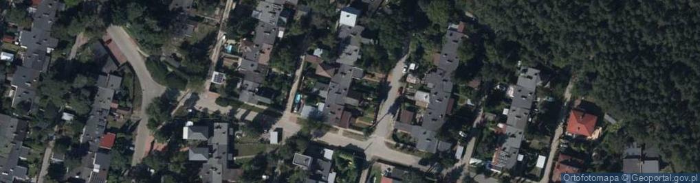 Zdjęcie satelitarne Wakacyjna ul.
