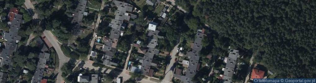 Zdjęcie satelitarne Wakacyjna ul.