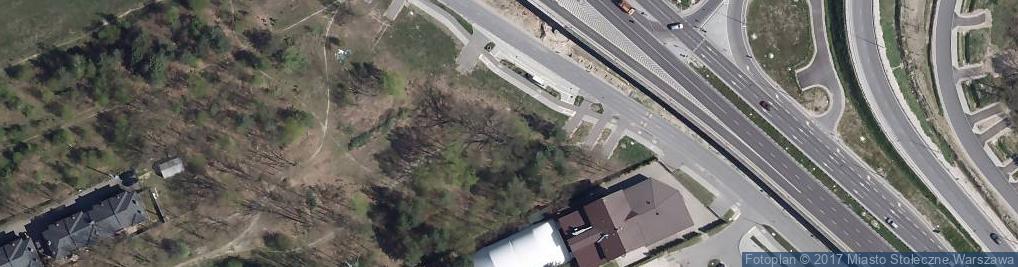 Zdjęcie satelitarne Wał Miedzeszyński ul.