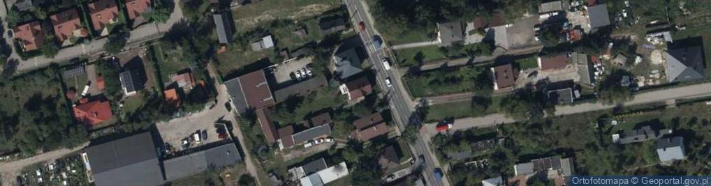 Zdjęcie satelitarne Wał Miedzeszyński ul.