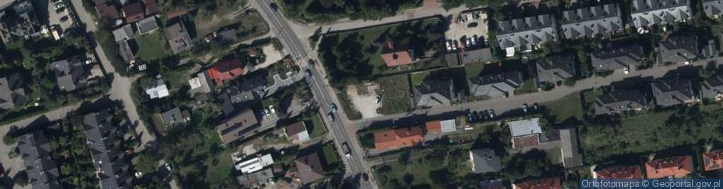 Zdjęcie satelitarne Wał Miedzeszyński ul.