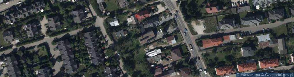 Zdjęcie satelitarne Wał Miedzeszyński ul.