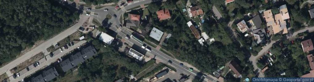 Zdjęcie satelitarne Wał Miedzeszyński ul.