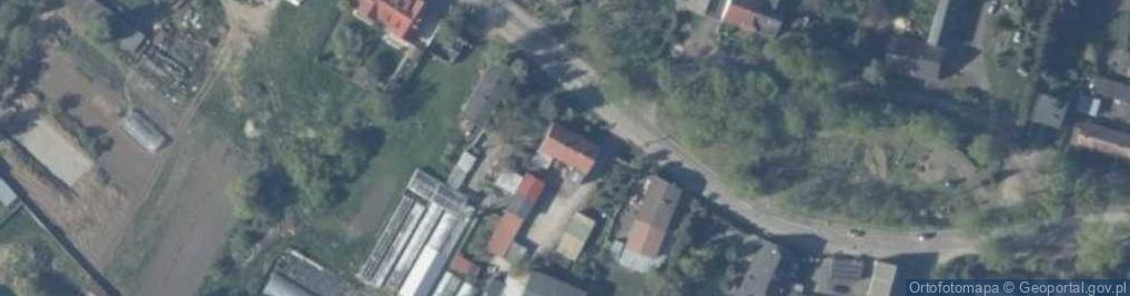 Zdjęcie satelitarne Warzymice ul.